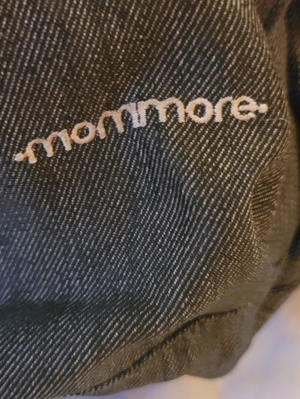 mommore gray diaper bag backpack